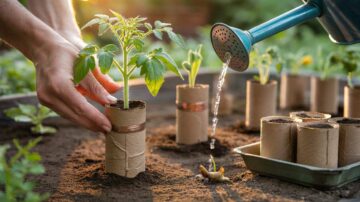 All it takes is a toilet paper roll: the gardeners’ trick to transform your plants
