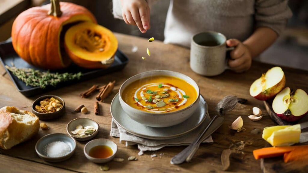 Cozy fall pumpkin soup: a recipe your family will love this October