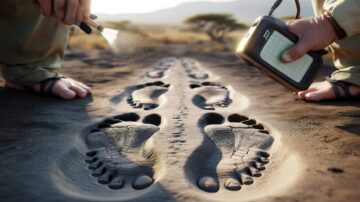 Exciting footprint discovery reveals for the first time two extinct species of human ancestors lived side-by-side, a scientific first