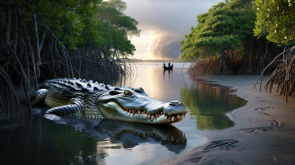 Gigantic crocodile among 20 astonishing images from Mangrove Photography Awards 2025 showcasing breathtaking scenes of raw nature worldwide