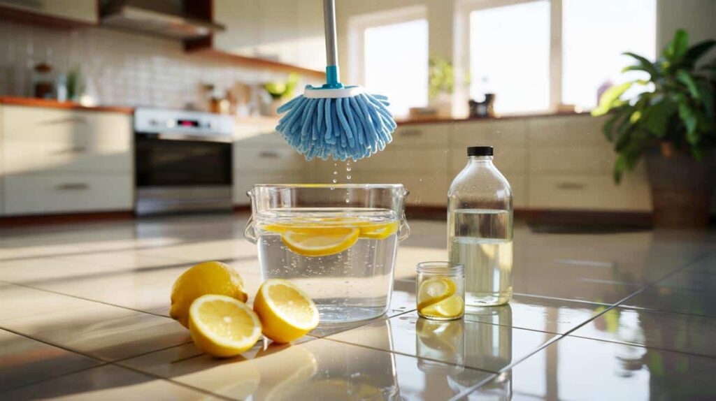 No bleach, no ammonia: what to add to your bucket water for sparkling floors