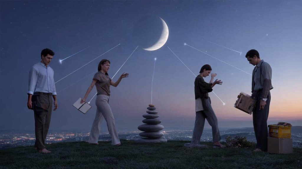 Stars offer guidance to transform five signs during the waxing crescent