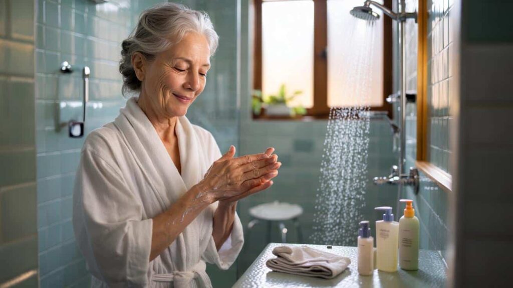 The real number of showers you should take per week after 65 for your health and hygiene