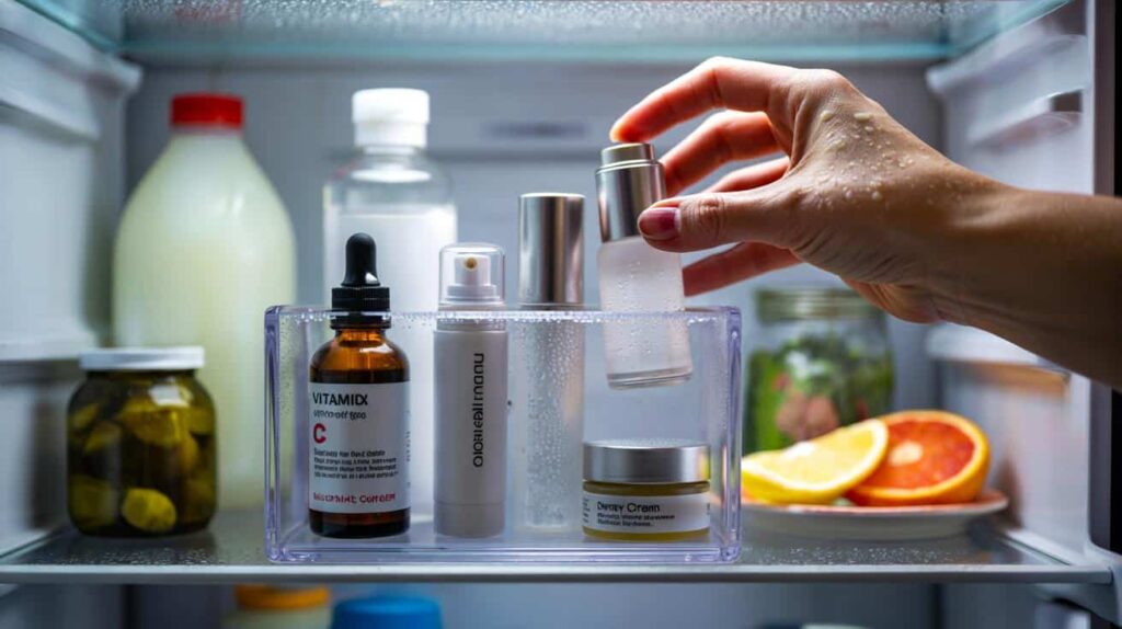 The “refrigerated skincare” routine dermatologists say keeps products potent twice as long